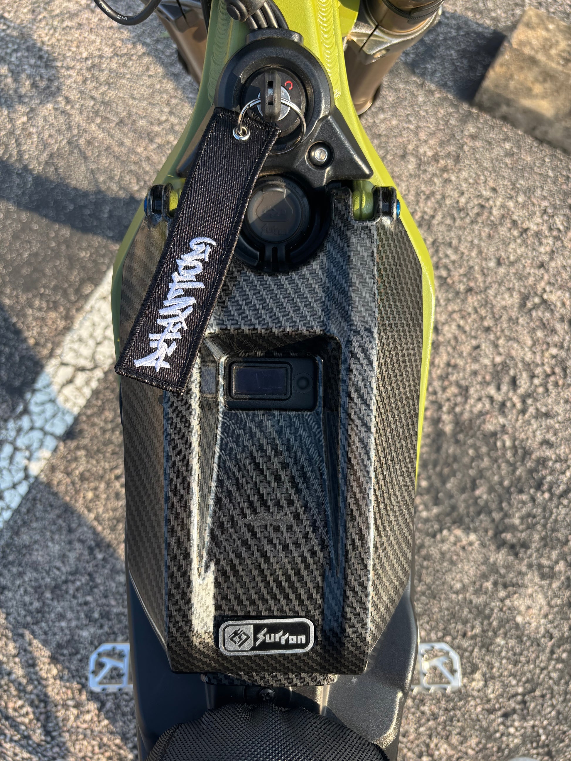 Phantom rides keychain