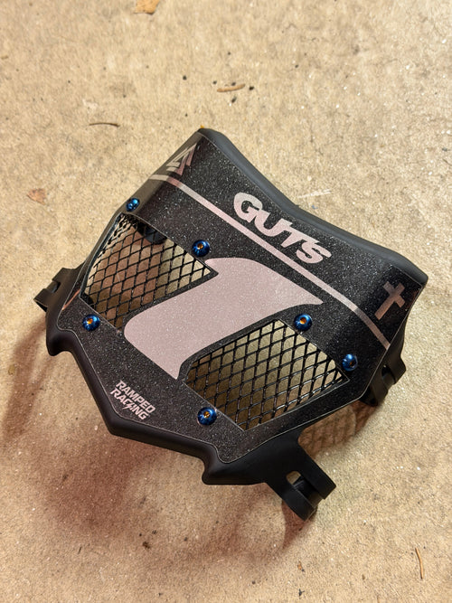 Custom Titanium Vented Plate