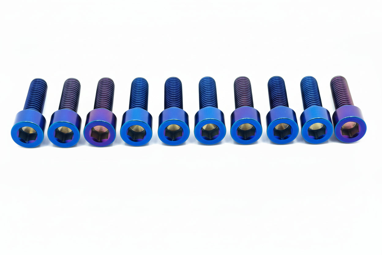 Titanium Stem/ Handlebar Mount Bolts - E-moto