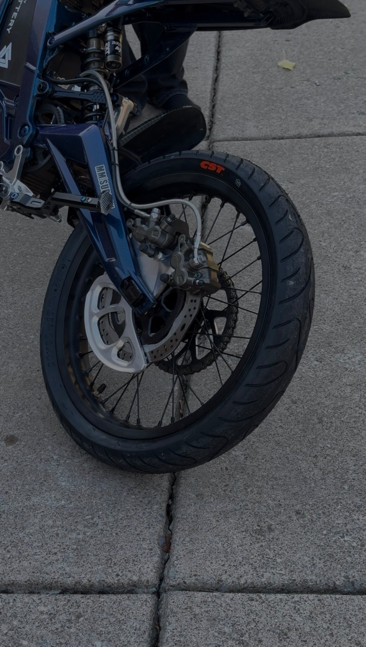 Surron/E Ride Pro CST Supermoto Wheel Set