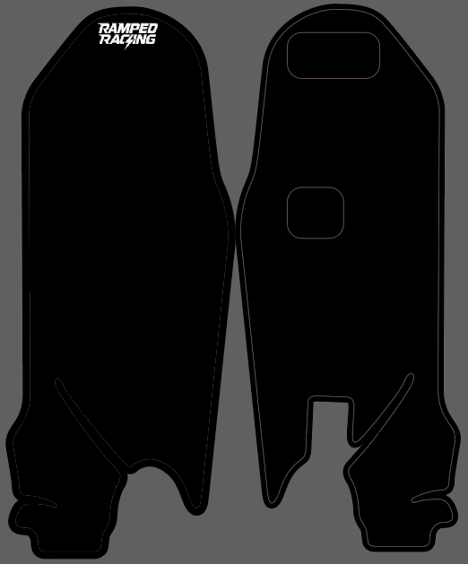 Ultra Bee Fork Guard Decal