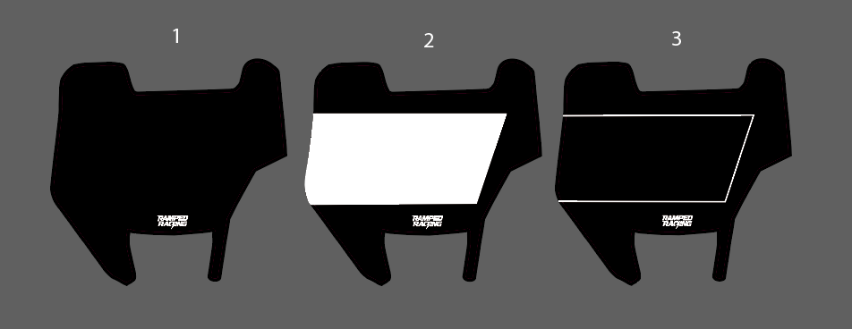 Hyper Bee Front Plate Decal