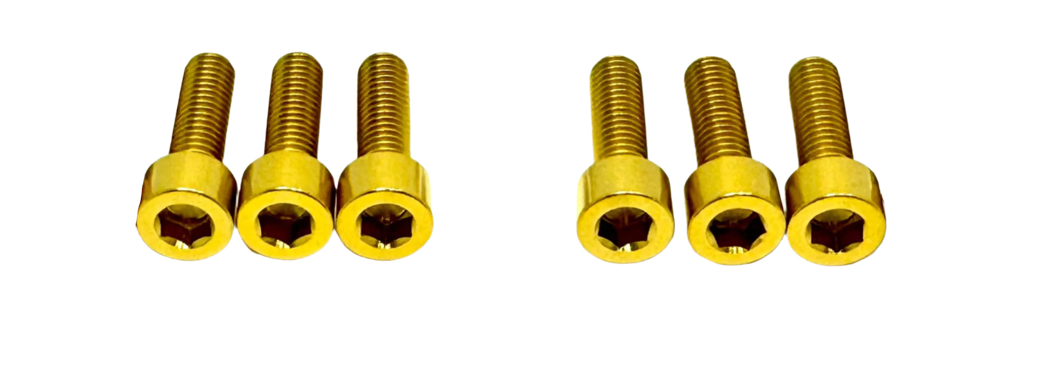 Titanium Surron LBX Stem Bolt Kit (6 pieces)