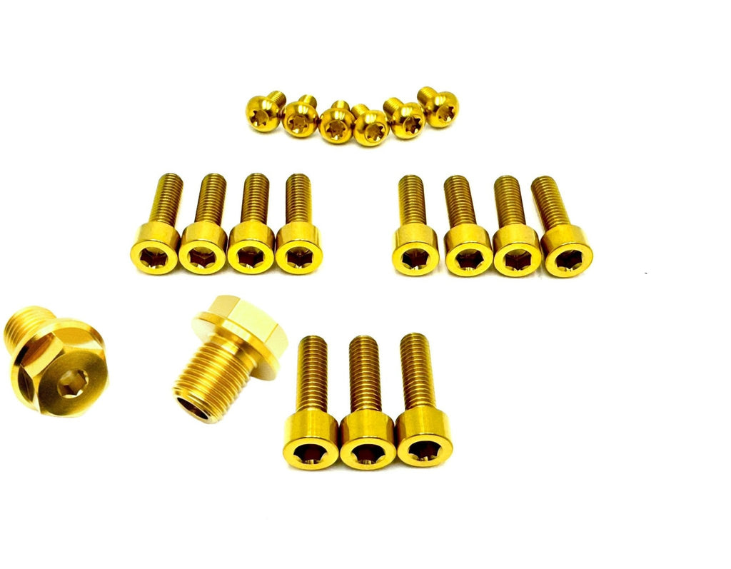 Titanium FastAce Fork Bolt Kits ALX13RC (2.0), AHX12RV (Gravitee), ALX32RC