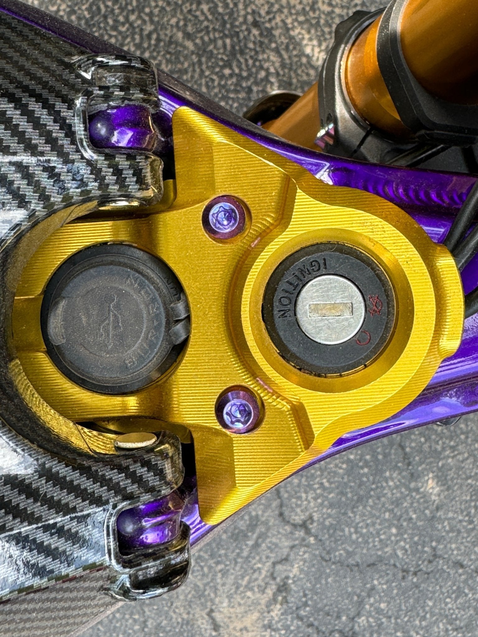 Titanium Ignition Cover Bolts (Set of Two) Surron, Segway, Similar E-moto